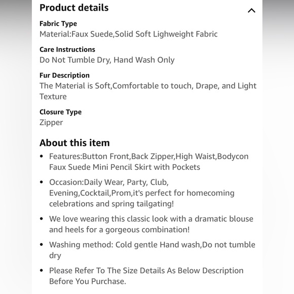 Pink High Waisted Faux Suede Mini Skirt - Picture 8 of 8